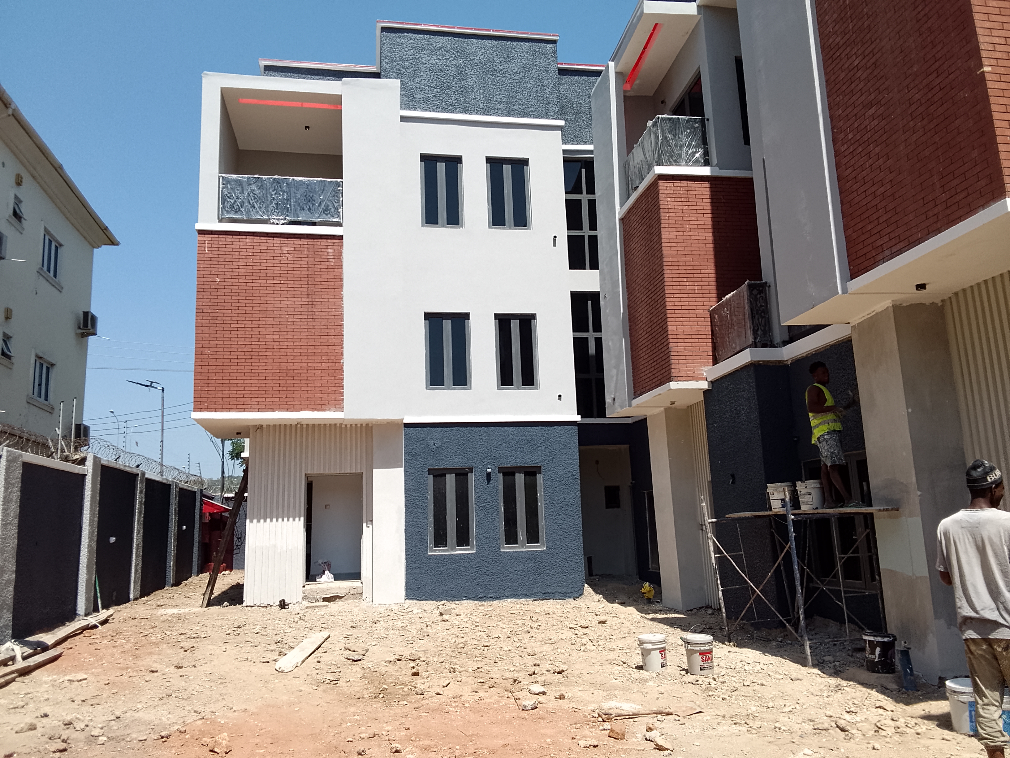 5 units of 4 bedroom Terrace duplex with BQ 